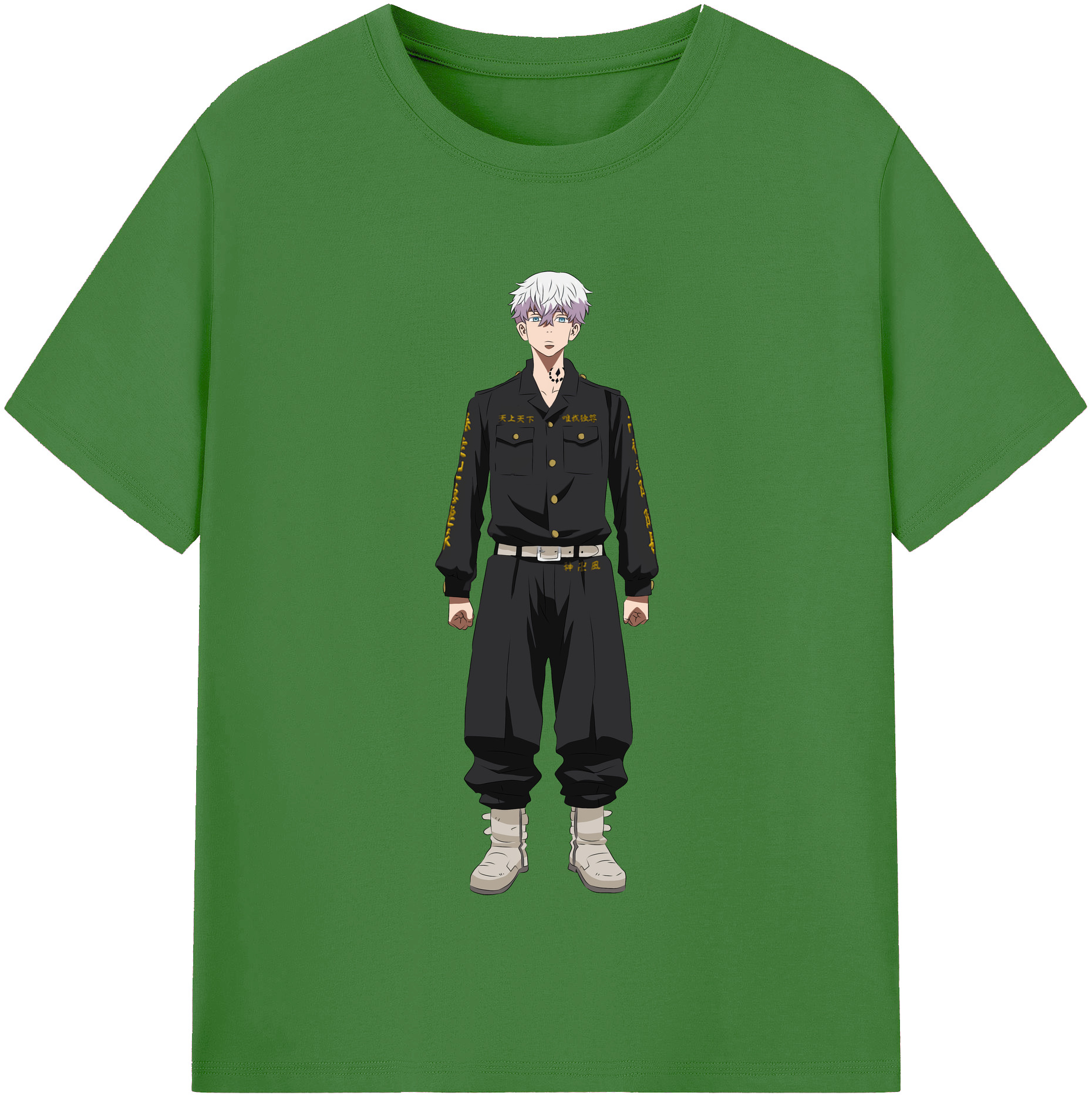 （画像用） 東京リベンジャーズ Tokyo Revengers レディースカジュアルプリントTシャツ（綿100％）